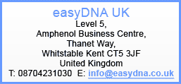 Order your DNA Test today for complete peace of mind.